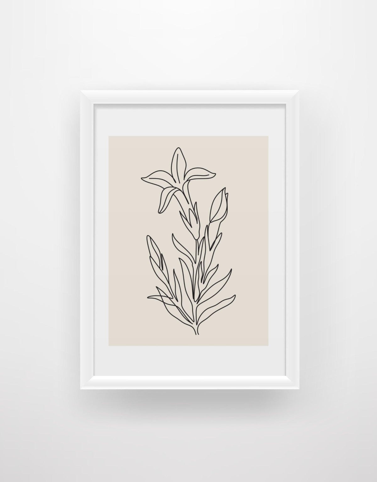 Neutral Botanical 2 - Chic Prints