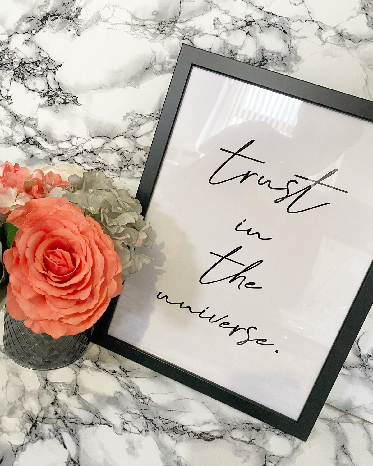 Trust in the universe wall print-Chic Prints