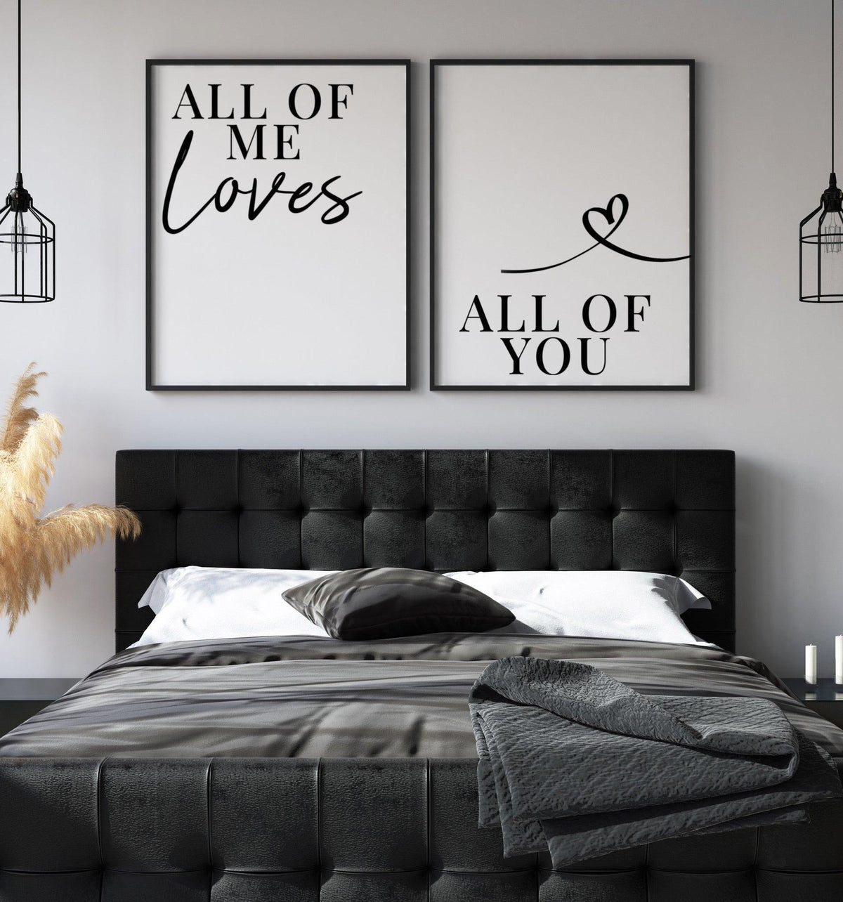 All of me loves all of you - Chic Prints