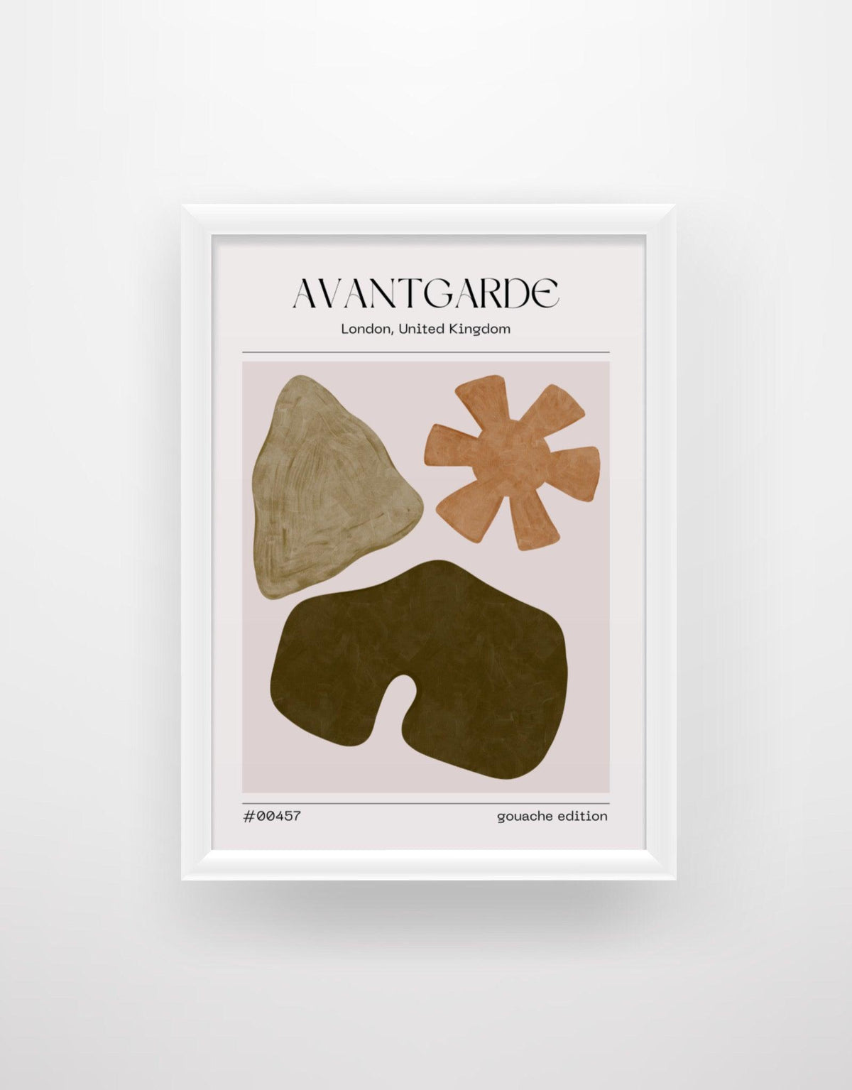 Avantgarde - Abstract Cut-Out Print - Chic Prints