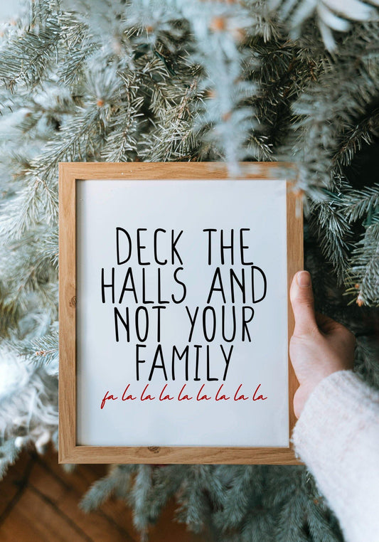 Desk The Halls And Not Your Family