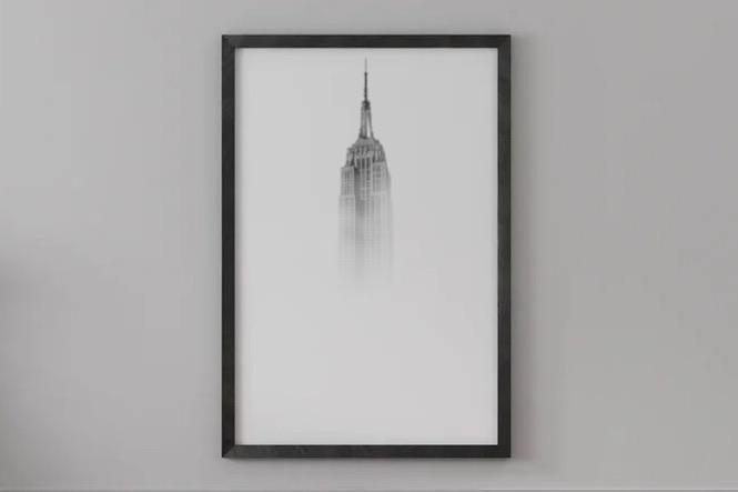Empire State Building - Monochrome print-Chic Prints