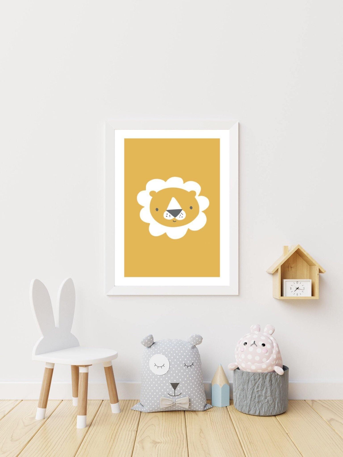 King of the jungle - Lion Nursery print-Chic Prints