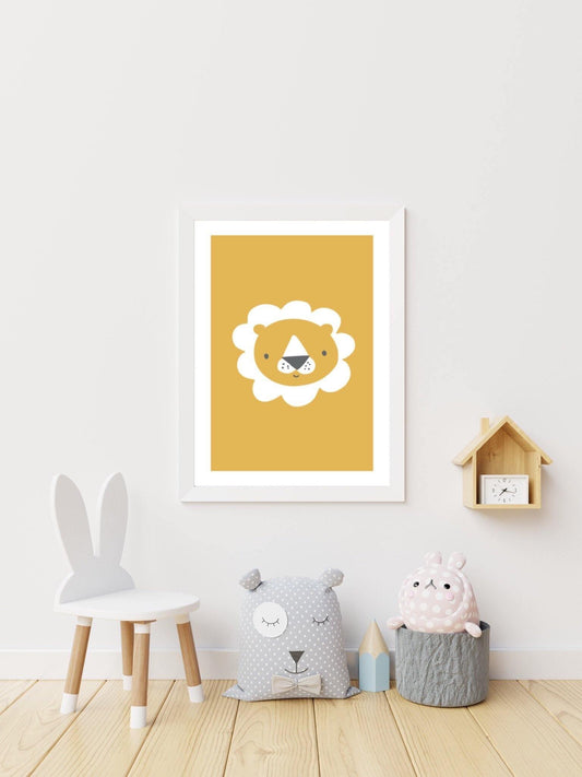 King of the jungle - Lion Nursery print-Chic Prints