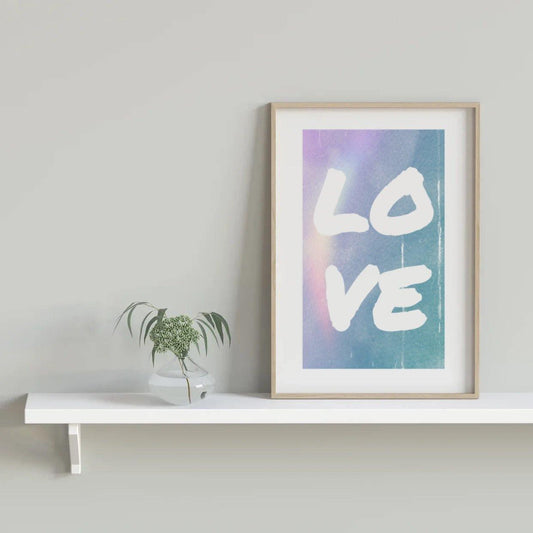 LOVE - Quote print-Chic Prints