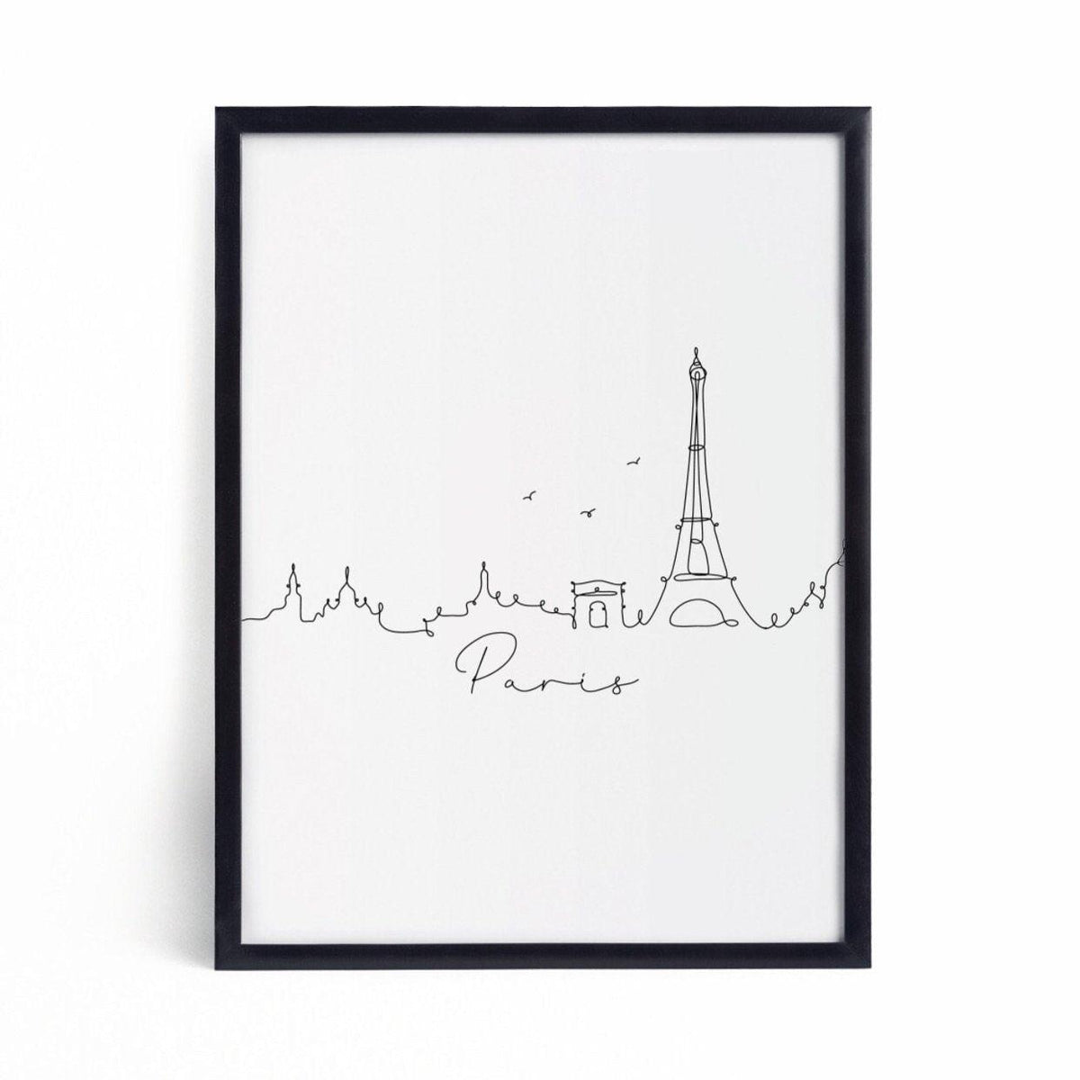 Paris - Line Art Print-Chic Prints