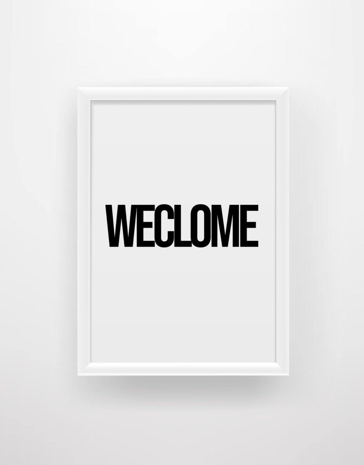 Weclome - Still Game Quote Print - Chic Prints